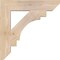 Ekena Millwork Merced Slat Smooth Bracket, Douglas Fir, 3 1/2"W x 20"D x 20"H BKT04X20X20MRC06SDF - alternate 3